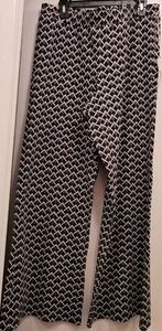 Cousin Earl casual Bohemian Black & White Diamond Wide leg designs- Medium - Bild 1 von 7