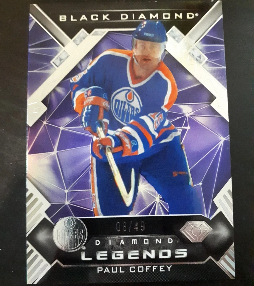 2022-23 UD Black Diamond Diamond Legends Paul Coffey 08/49 - Image 1 of 1