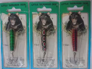 The little Wigstons Tasmanian Devil lures x3 - Picture 1 of 2