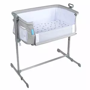 Milliard Two-Mode Adjustable Bedside Bassinet Side Sleeper Bedside Bassinet - Picture 1 of 8