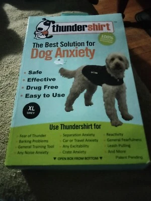 Thundershirt Tratamiento Calmante Ansiedad Perro XL Perros Gris Sólido - HGXL-T01 Foto 1 de 2