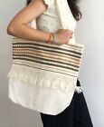 Woman Hand Made Tote Bag, Turkish Local Art Bag, Turkish Traditional Woven Bag