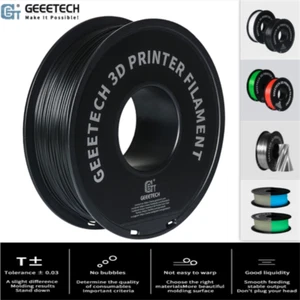 Geeetech PLA ABS + 1,75 mm 1kg drukarka 3D filament drewno jedwab matowy świecący PLA US - Zdjęcie 1 z 51