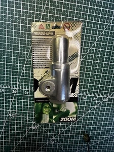 NOS Zoom Heads Up-1- 3.90"/99mm Handlebar Stem Height Riser Silver Vintage ~ - Picture 1 of 13