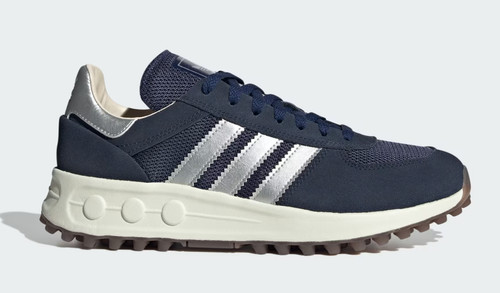 Scarpe da ginnastica Adidas LA Trainer Lux Night Indigo Argento TUTTE LE TAGLIE Originali Prezzo consigliato £ 90