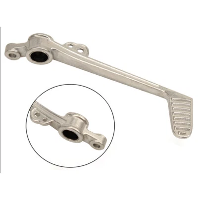 Pedal de palanca de freno trasero de aluminio plateado para Honda CBR1000RR CBR 1000RR Foto 1 de 4