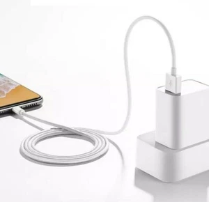 Heavy Duty USB Charger for A pple iPhone 13 12 11 X 6 5 7 8 Data Lead Cable - Picture 1 of 5
