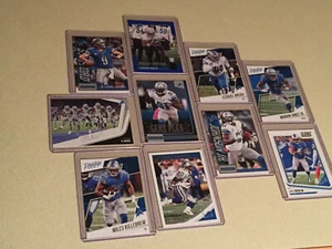 Lot of 10 Detroit Lions: Barry Sanders+Calvin Johnson+Jarrad Davis PRESS PROOF - Picture 1 of 12