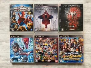 SONY PS3 Marvel Ultimate Alliance Spider-Man 2  3 & Fighting Climax & J-Stars - Picture 1 of 14
