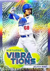 Bowman 2022 - Virtuosic Vibrations #VV-12 Wilman Díaz - Los Angeles Dodgers - Imagen 1 de 2