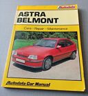 Autodata Car Workshop Manual Vauxhall Astra & Belmont 1984-89 232 Page