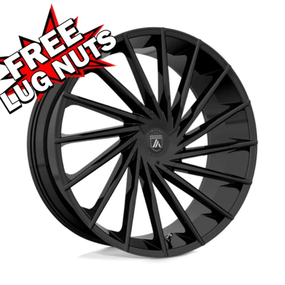 Llantas 20 pulgadas 20x8,5 Asanti ABL-18 MATAR negro brillante 5x112 +30 Foto 1 de 1