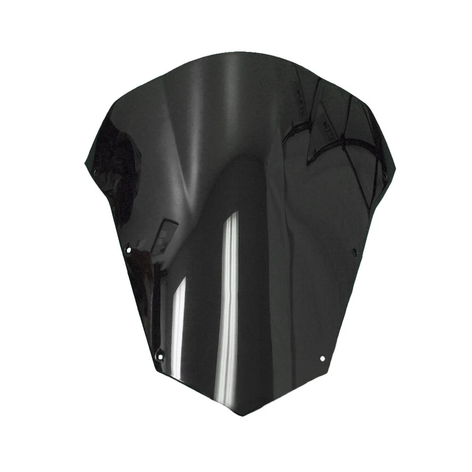 Parabrisas de plástico negro para motocicleta Yamaha FZ6 Fazer 2004-2010 Foto 1 de 2