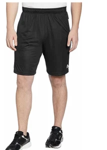Adidas Men's 3 Stripe Shorts with Zipper Pockets, Black/White, Size Small - Picture 1 of 7