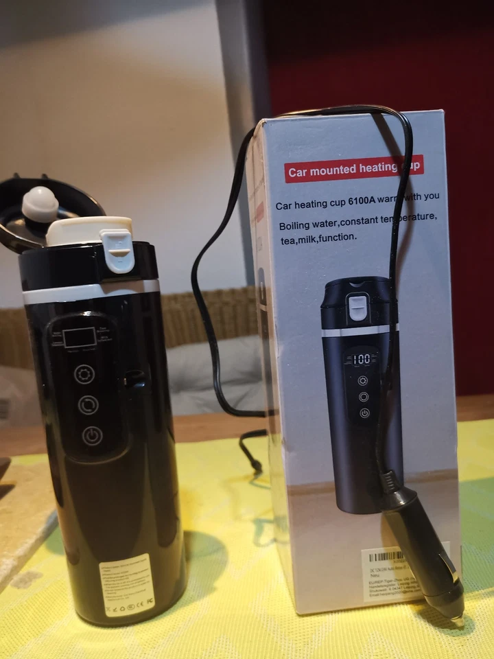 camping 12 V Wasserkocher, Kaffee Tee etc. 1 Liter - Bild 1 von 1