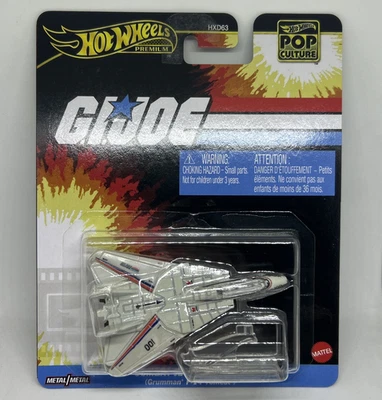 NOVO G.I. Joe ARAH SkyStriker F-14 Tomcat Grumman Hot Wheels Pop Culture Metal - Imagem 1 de 4