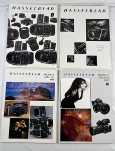 Lot of 4 Hasselblad Camera and Lenses Product Catalog Guides '96 '97 '99 '01 - Picture 1 of 7