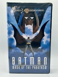 Batman: Máscara del Fantasma 1994 VHS Warner Bros Clamshell con cómic probado - Imagen 1 de 9