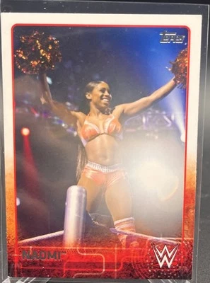 2015 Naomi WWE Wrestling Card Topps Raw Superstar Diva #47 - Image 1 of 2