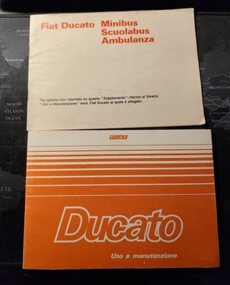 LIBRETTI USO E MANUTENZIONE FIAT DUCATO - EDIZIONE 1985- ORIGINALE - Immagine 1 di 4
