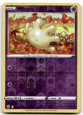 Milcery 070/172 SWSH09: Brilliant Stars Common Reverse Holo Pokemon TCG LP - Image 1 of 2