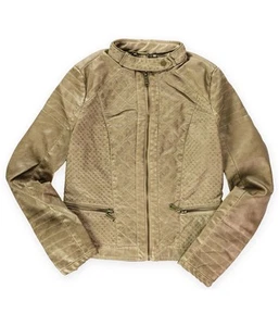 J2 Womens Quilted Dyed Bomber Jacket - Picture 1 of 2