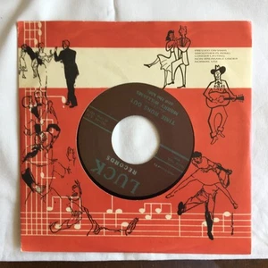 Morry Williams And The Kids – Long Foot Jene / Time Runs Out 7", 45 RPM Reissue - Picture 1 of 5