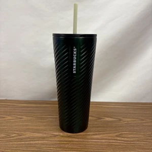 Starbucks Dark Green Stainless Steel Tumbler Holiday 2022 - Bild 1 von 11