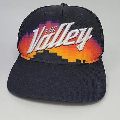 Sombrero Phoenix Suns Valley SnapBack 47 para hombre malla negro talla única Foto 1 de 4