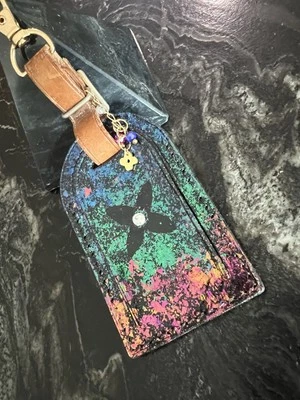 Preloved LOUIS VUITTON Vachetta большой багаж ярлык вручную подвеска - Изображение 1 из 4