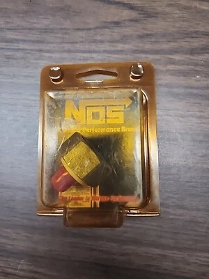 Nitrous Oxide Systems Genuine 16220NOS -4AN-660 Bottle Nut adapter W/Washer &Cap - Image 1 of 2