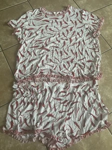 Secret Treasures 2X Supersoft Fun Print PJ Set Sleepwear - Picture 1 of 5