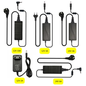 Alimentatore adattatore AC-DC 12V 24V 2A 3A 5A 6A 10A 24W-144W trasformatore per strisce LED - Foto 1 di 18