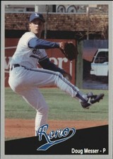 1991 Reno Silver Sox Cal League Cards #11 Doug Messer