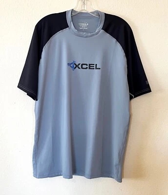 Camiseta protectora contra erupciones raglán manga corta serie Performance XCEL para hombre • Talla L • Nueva con etiquetas Foto 1 de 4