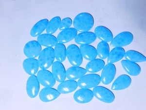 Hemimorphite Lot Gemstone Hemimorphite Cabochon Stone Jewelry 900 Cts ME-Lot - Picture 1 of 4