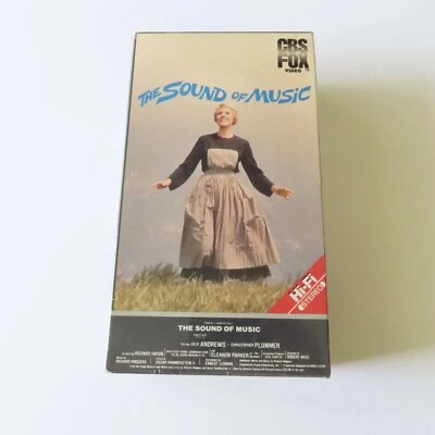VTG 2-tape VHS: The Sound of Music, CBS FOX 1986, Hi-Fi Stereo Factory Sealed - Image 1 of 4