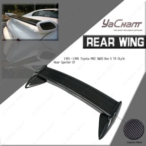 CF TD Style Rear GT Wing Kit For 91-95 Toyota MR2 SW20 Rev 5 Trunk Tail Spoiler - Picture 1 of 24
