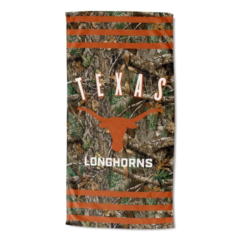 Texas Longhorns Beach Towel (Stripes) OFFICIAL NCAA Cover