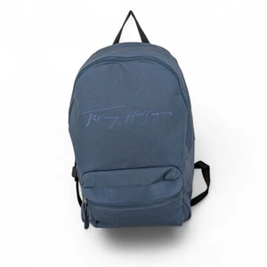 Tommy Hilfiger Herren Sean Signature Canvas Rucksack Bookbag blau $ 128 - Bild 1 von 6