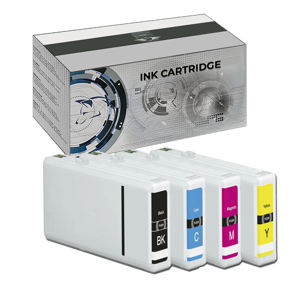 4 CARTUCCE COMPATIBILI T7015 PER EPSON WP-4015 4025 4095 4515 4525 4535 4595 - Immagine 1 di 1