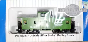 Tren RTR 1/87 SERIE PLATEADA HO Burlington Northern Wide Vision Caboose BN #11445 - Imagen 1 de 18