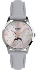 Henry London Moonphase Ladies Watch HL35-LS-0327 NEW