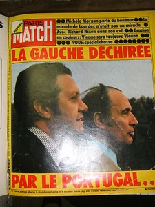 Paris Match N° 1370 30/8/1975 Gomes Otelo Portugal Michèle Morgan M. Mathieu - Picture 1 of 1