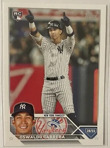 2023 Topps Series 2 - #487 Oswaldo Cabrera (RC) - Picture 1 of 2