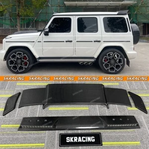 Dry Carbon Rear Roof Spoiler Wing Front Light Fit Benz G Class G63 AMG G550 19+ - Bild 1 von 51