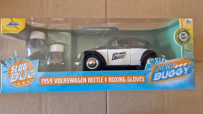 Jada Toys 1/32 Punch Buggy '59 Volkswagen  Beetle W/Gloves Black  (ET) - Photo 1/4