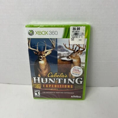 Cabela's Hunting Expeditions Xbox 360  Video Game New Sealed - Image 1 of 4
