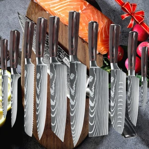 Knife Set Sharp Stainless Steel Professional Chef Cutlery Steak Kitchen Knives* - Picture 1 of 29