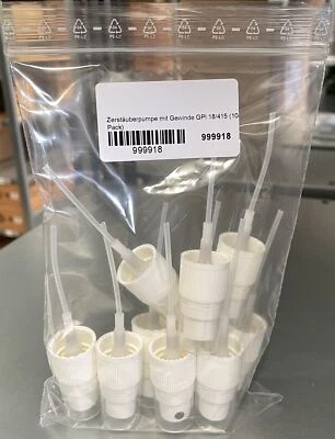  10x Pumpe Zerstäuberpumpe mit Gewinde GPI 18/415 10er Pack Pumpen - Bild 1 von 2